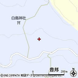 愛知県設楽町（北設楽郡）豊邦（ヒロシ）周辺の地図