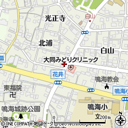 愛知県名古屋市緑区鳴海町北浦21周辺の地図