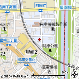 愛知県名古屋市南区阿原町58周辺の地図
