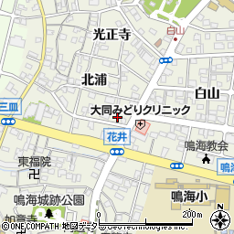 愛知県名古屋市緑区鳴海町北浦19周辺の地図