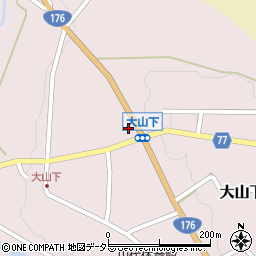 兵庫県丹波篠山市大山下1192周辺の地図