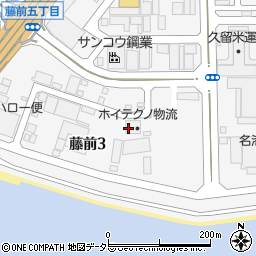 ホイテクノ物流株式会社　名古屋支店周辺の地図