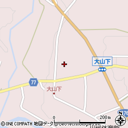 兵庫県丹波篠山市大山下1217周辺の地図