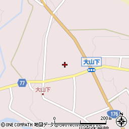 兵庫県丹波篠山市大山下1210周辺の地図
