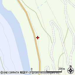 静岡県浜松市天竜区佐久間町大井2364-16周辺の地図