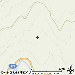 愛知県北設楽郡東栄町月八ツ久保周辺の地図