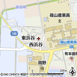 兵庫県丹波篠山市郡家646周辺の地図
