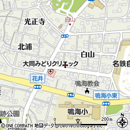 愛知県名古屋市緑区鳴海町白山108周辺の地図
