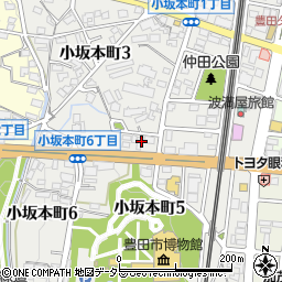 愛知県豊田市小坂本町5丁目7周辺の地図