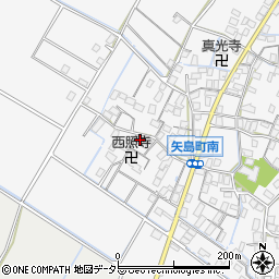 滋賀県守山市矢島町1544周辺の地図