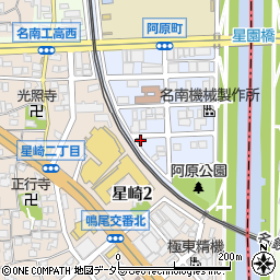 愛知県名古屋市南区阿原町53周辺の地図