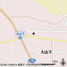 兵庫県丹波篠山市大山下459周辺の地図