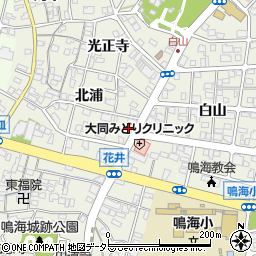 愛知県名古屋市緑区鳴海町北浦22周辺の地図