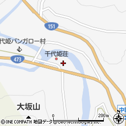 東栄町役場　千代姫荘周辺の地図