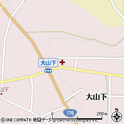 兵庫県丹波篠山市大山下457周辺の地図