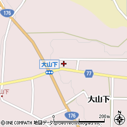 兵庫県丹波篠山市大山下457周辺の地図