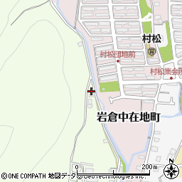 京都府京都市左京区岩倉上蔵町191周辺の地図