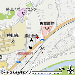 東真産業株式会社　勝山中央ＳＳ周辺の地図
