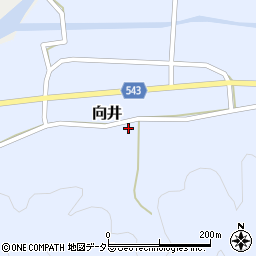 兵庫県丹波篠山市向井319-3周辺の地図