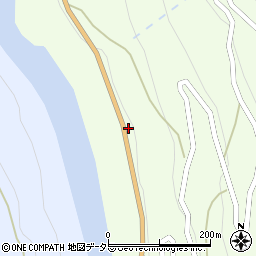 静岡県浜松市天竜区佐久間町大井2302周辺の地図