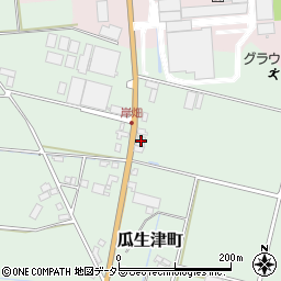 滋賀県東近江市瓜生津町394周辺の地図