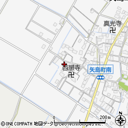 滋賀県守山市矢島町1546周辺の地図