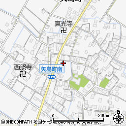 滋賀県守山市矢島町1221周辺の地図