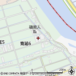 ベニクス株式会社　弥富第一工場周辺の地図