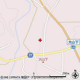 兵庫県丹波篠山市大山下1241周辺の地図