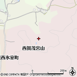京都府京都市北区西賀茂宮山周辺の地図