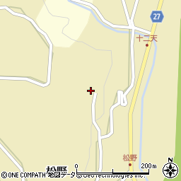 静岡県静岡市葵区松野331周辺の地図