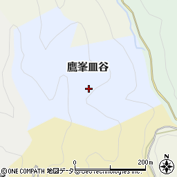 京都府京都市北区鷹峯皿谷周辺の地図