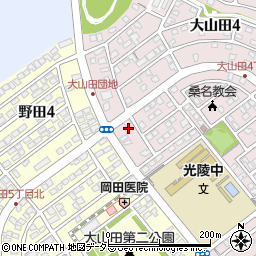 瀬尾良子箏・三絃教室周辺の地図
