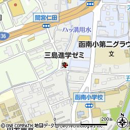 三島進学ゼミナール函南校周辺の地図