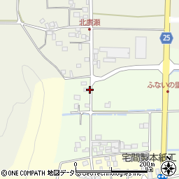 京都府南丹市八木町刑部片山20周辺の地図