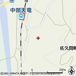 静岡県浜松市天竜区佐久間町半場170周辺の地図