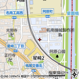 愛知県名古屋市南区阿原町52周辺の地図