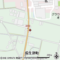 滋賀県東近江市瓜生津町333周辺の地図