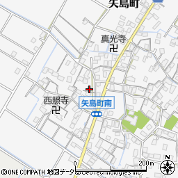 滋賀県守山市矢島町1322周辺の地図