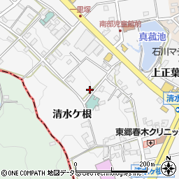愛知県愛知郡東郷町春木清水ケ根周辺の地図