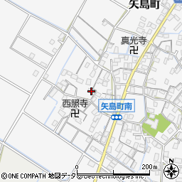滋賀県守山市矢島町1540周辺の地図