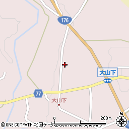 兵庫県丹波篠山市大山下1223周辺の地図