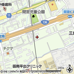 静岡サンケイ機器株式会社函南営業所周辺の地図