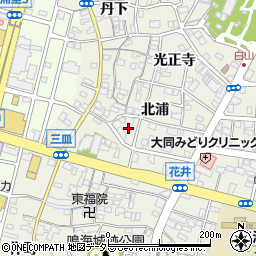 愛知県名古屋市緑区鳴海町北浦10周辺の地図
