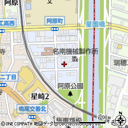 愛知県名古屋市南区阿原町47周辺の地図