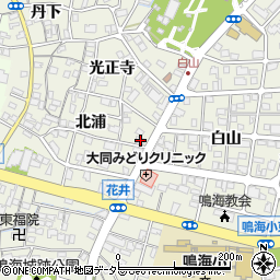愛知県名古屋市緑区鳴海町北浦23周辺の地図