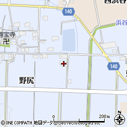 兵庫県丹波篠山市野尻183周辺の地図