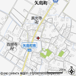 滋賀県守山市矢島町1220周辺の地図