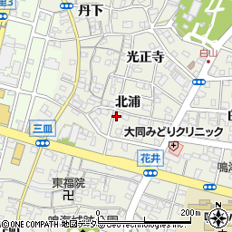 愛知県名古屋市緑区鳴海町北浦12-5周辺の地図