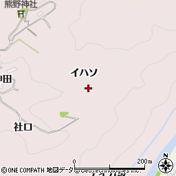 愛知県豊田市幸海町イハソ周辺の地図